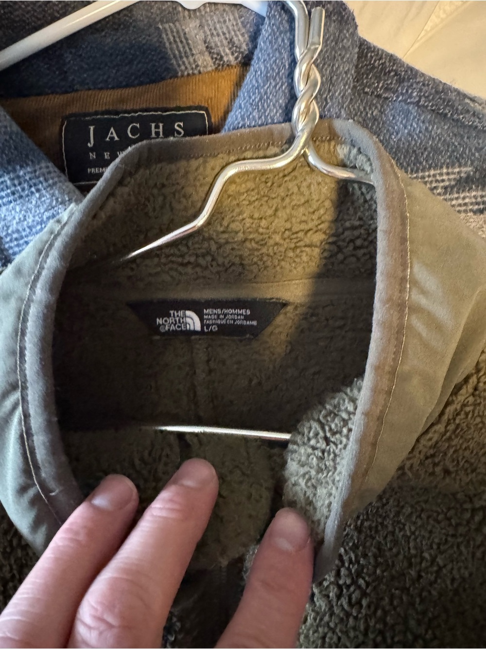 The North Face Men's Olive Green Sherpa-Lined Field Jacket